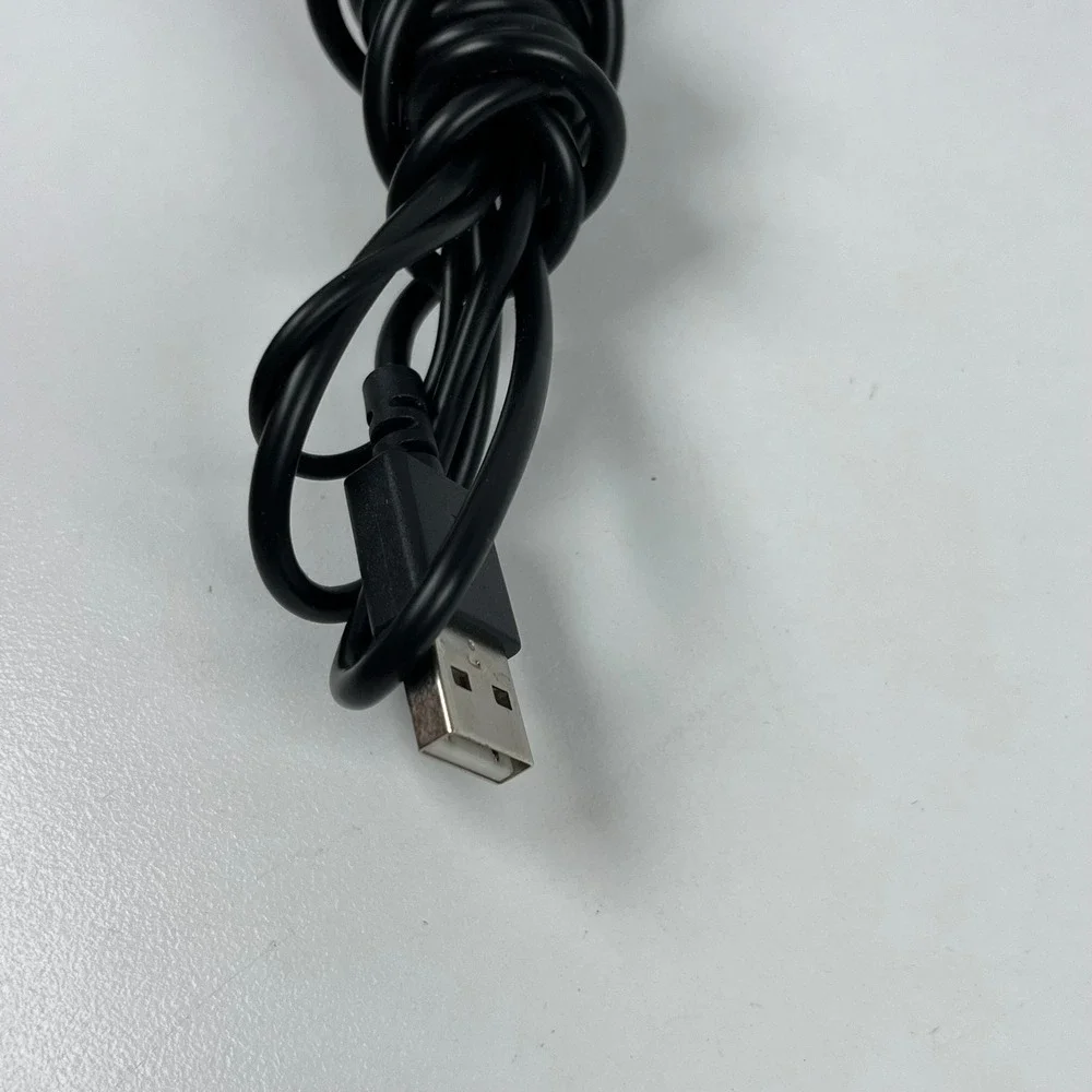 Logitech H390 Wired USB Computer Headset Noise Canceling Mic Black 981-000014